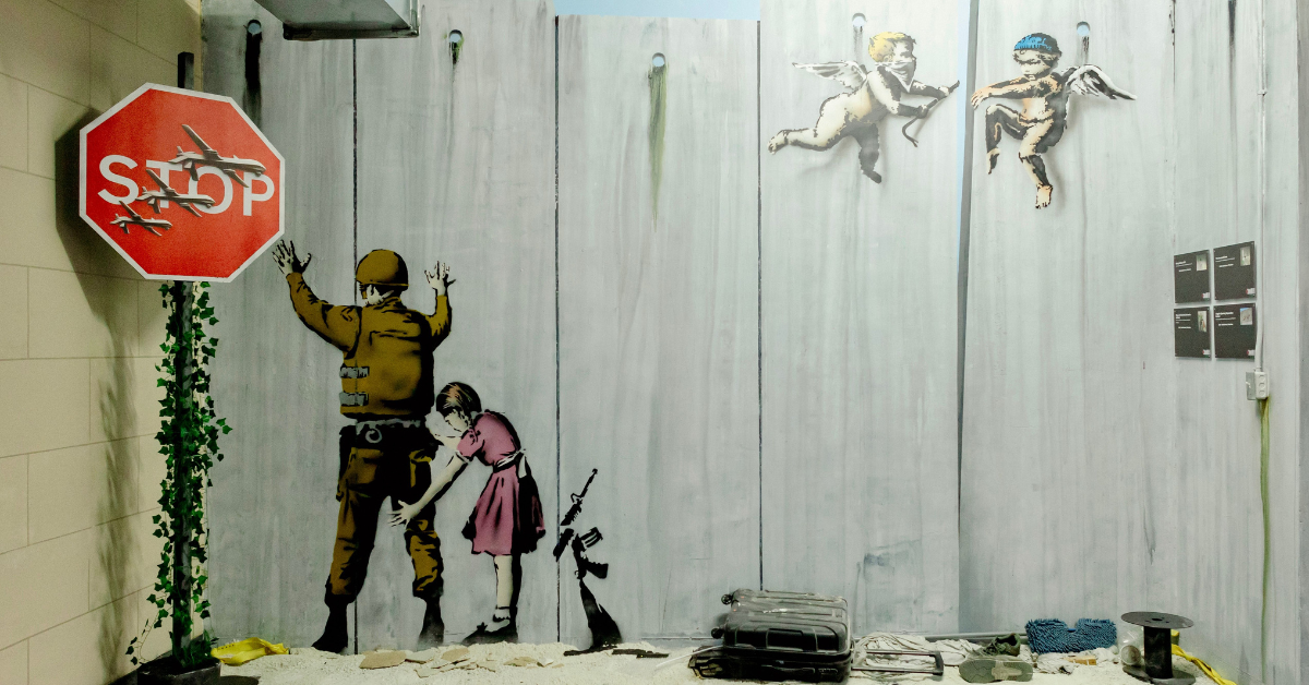 THE BANKSY MUSEUM, world's largest exhibition of Banksy art, is now open in NYC