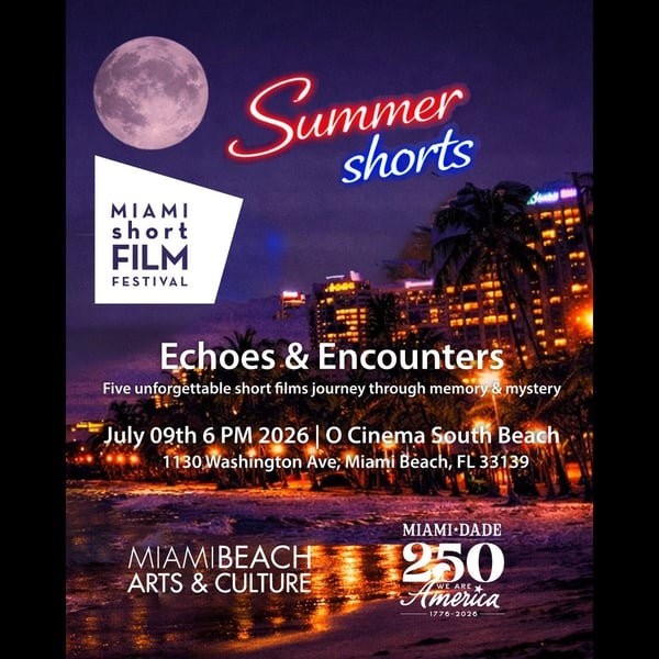 Summer shorts ~ Echoes & Encounters, Jul 9, 2026, 6PM @ OCinema