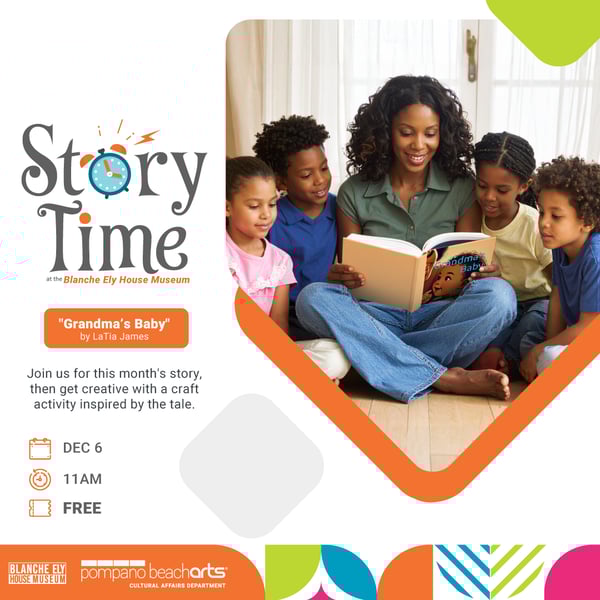 Story Time at the Blanche Ely House Museum