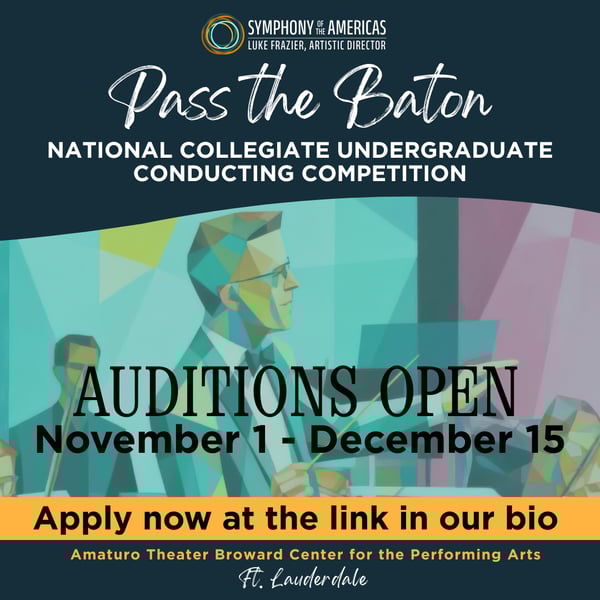 Pass The Baton: National Collegiate Conducting Competition