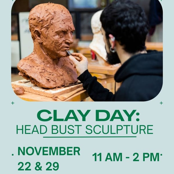 Clay Days: Head Bust Sculpture