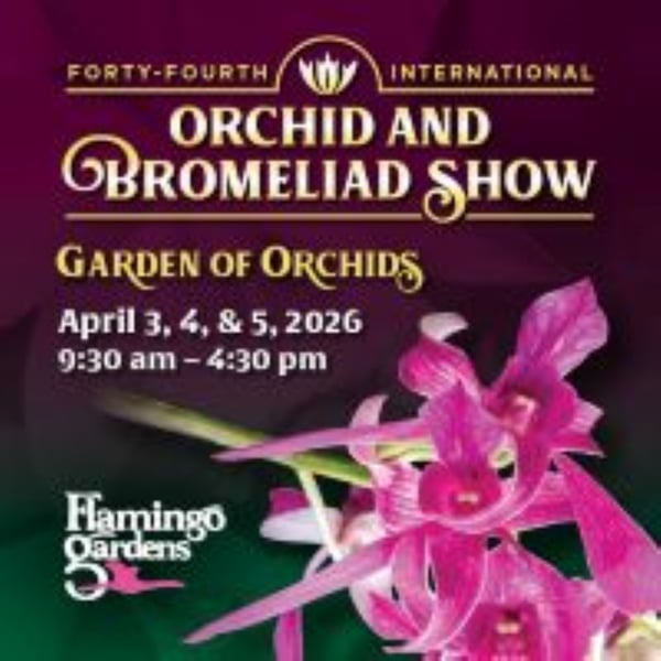 Flamingo Gardens International Orchid & Bromeliad Show & Sale