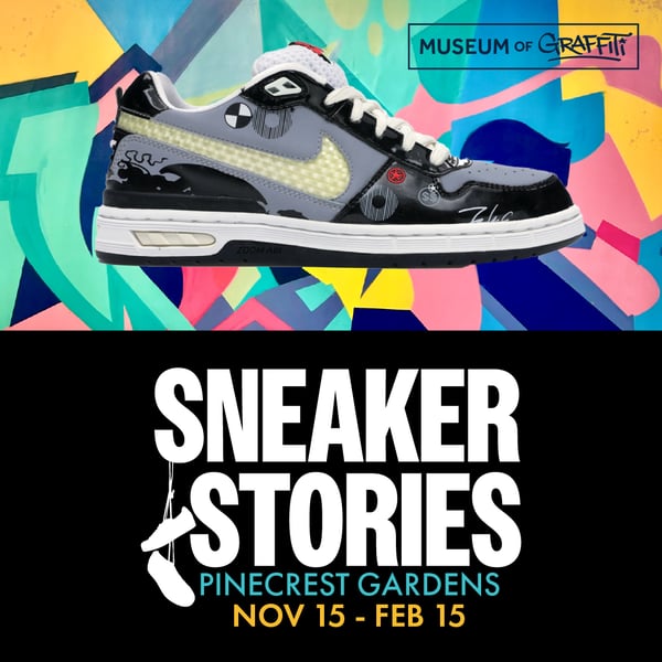 Sneaker Stories at Pinecrest Gardens