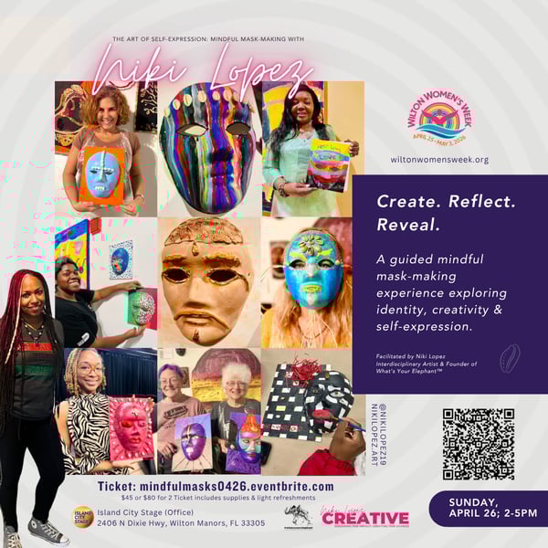 The Art of Self-Expression: Mindful Mask-Making with Niki Lopez