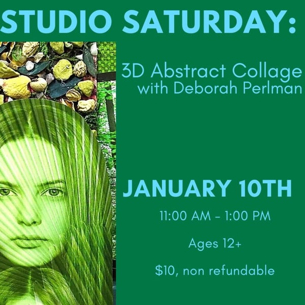 Studio Saturday: 3D Abstract Collage