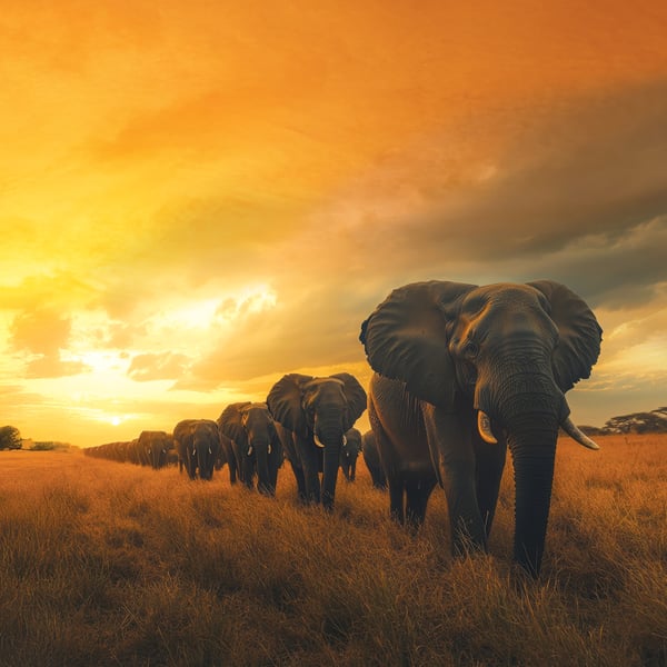 Elephant Safari — Running through December 31