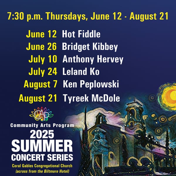 CAP 2025 Summer Concert Series