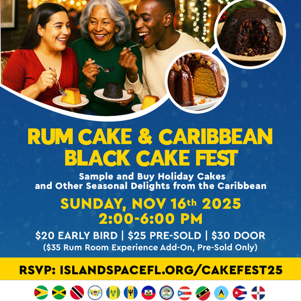 Island SPACE Rum Cake and Caribbean Black Cake Fest 2025