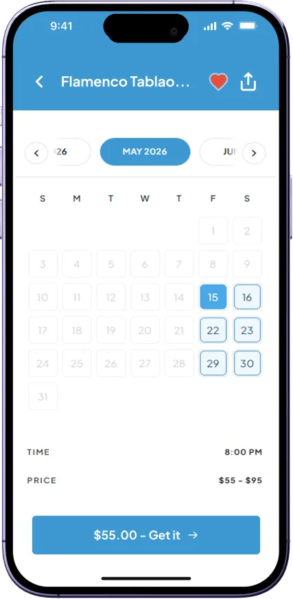 Ticketing phone mockup 2