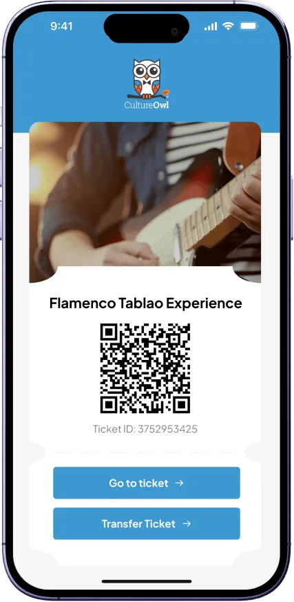Ticketing phone mockup 3