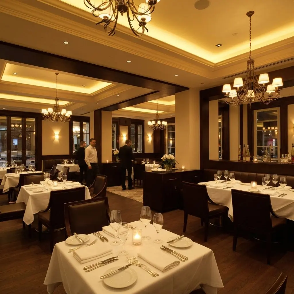 Restaurant interior