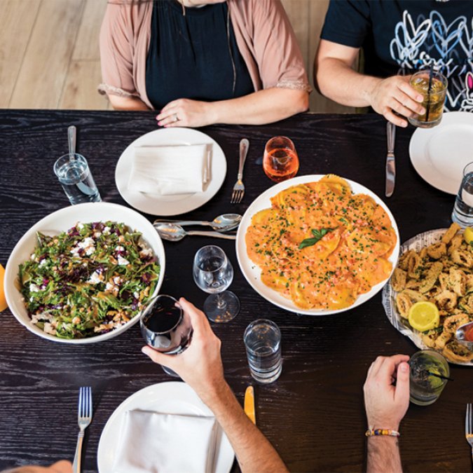 Sophisticated Italian in an equally sophisticated ambiance