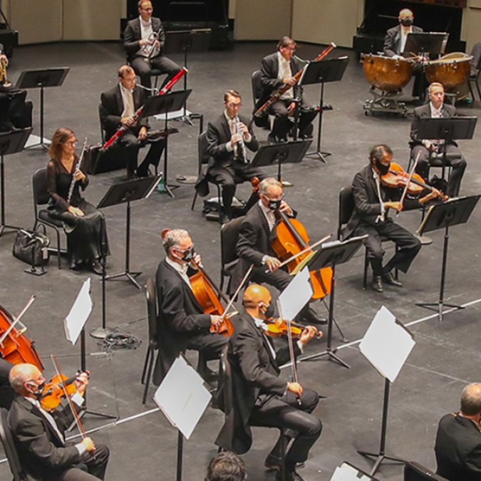 The Florida Orchestra performs 50th live concert amid pandemic
