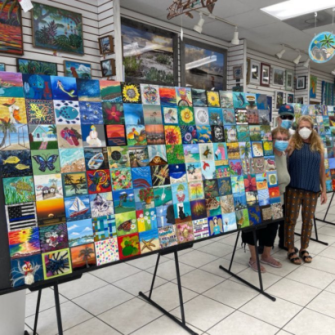 Connections Project on display at Artists in Paradise Gallery