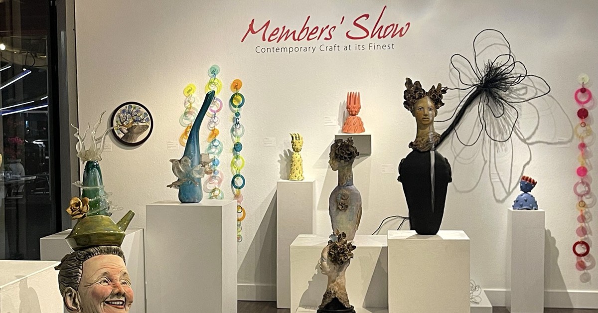 56 Artists in Exhibition at Florida CraftArt