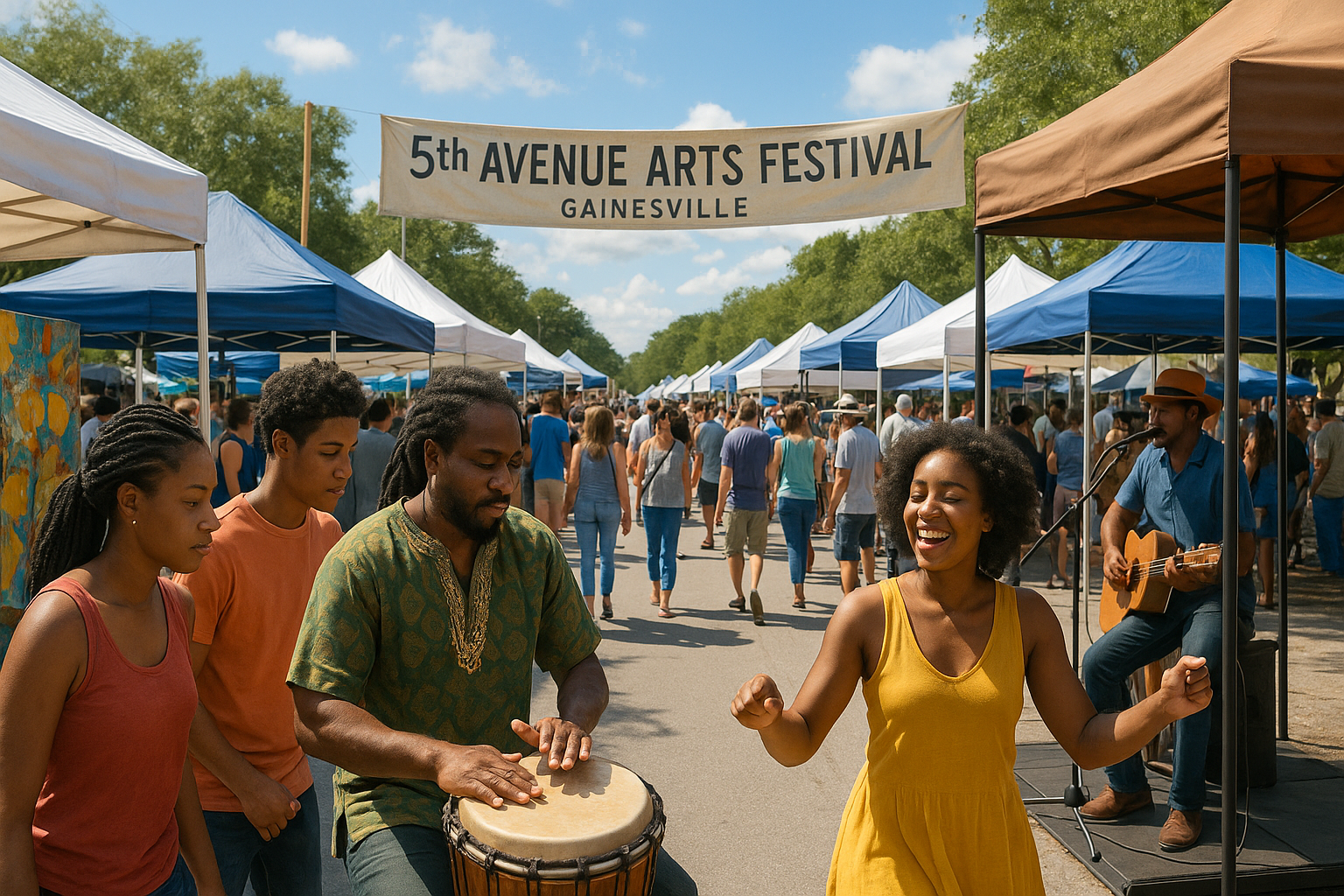 Discover Gainesville’s Creative Spirit at the 5th Avenue Arts Festival 2025