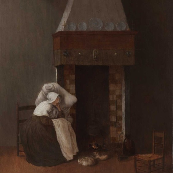  Special Guest | A Quiet Abiding: Jacobus Vrel's Interior with a Sick Woman by a Fireplace in The Leiden Collection