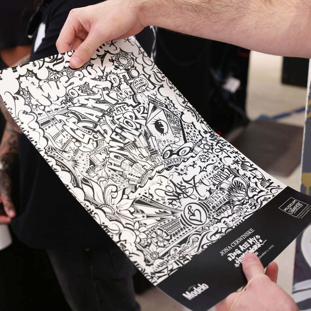 Museum of Graffiti presents Jona Cerwinske’s "Dog Ate My Homework"
