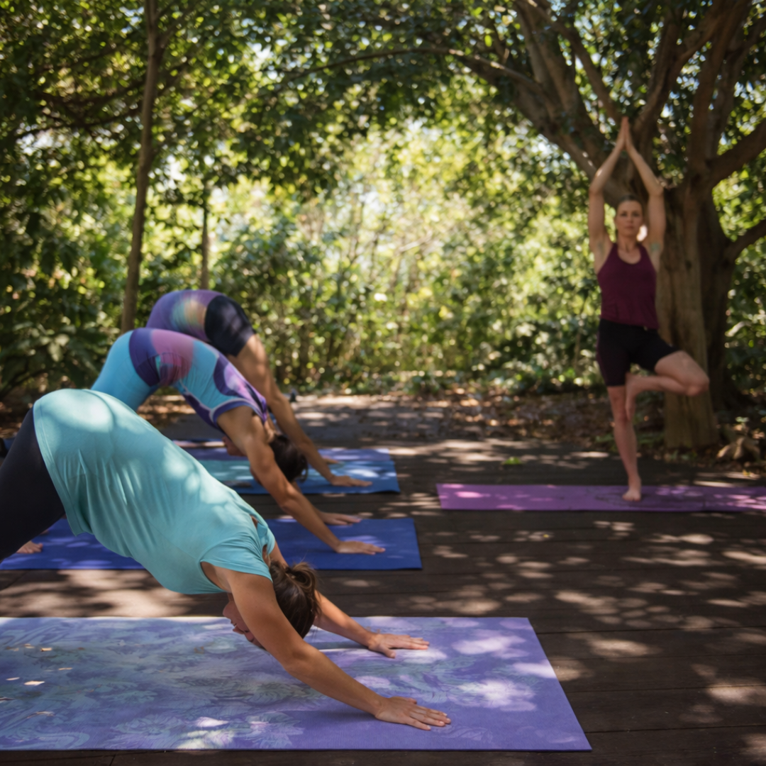 YOGA IN THE GARDEN