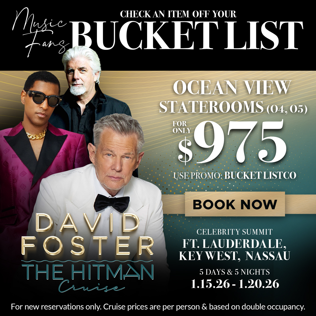 David Foster: The Hitman Cruise 2026 - Special Florida Resident Pricing