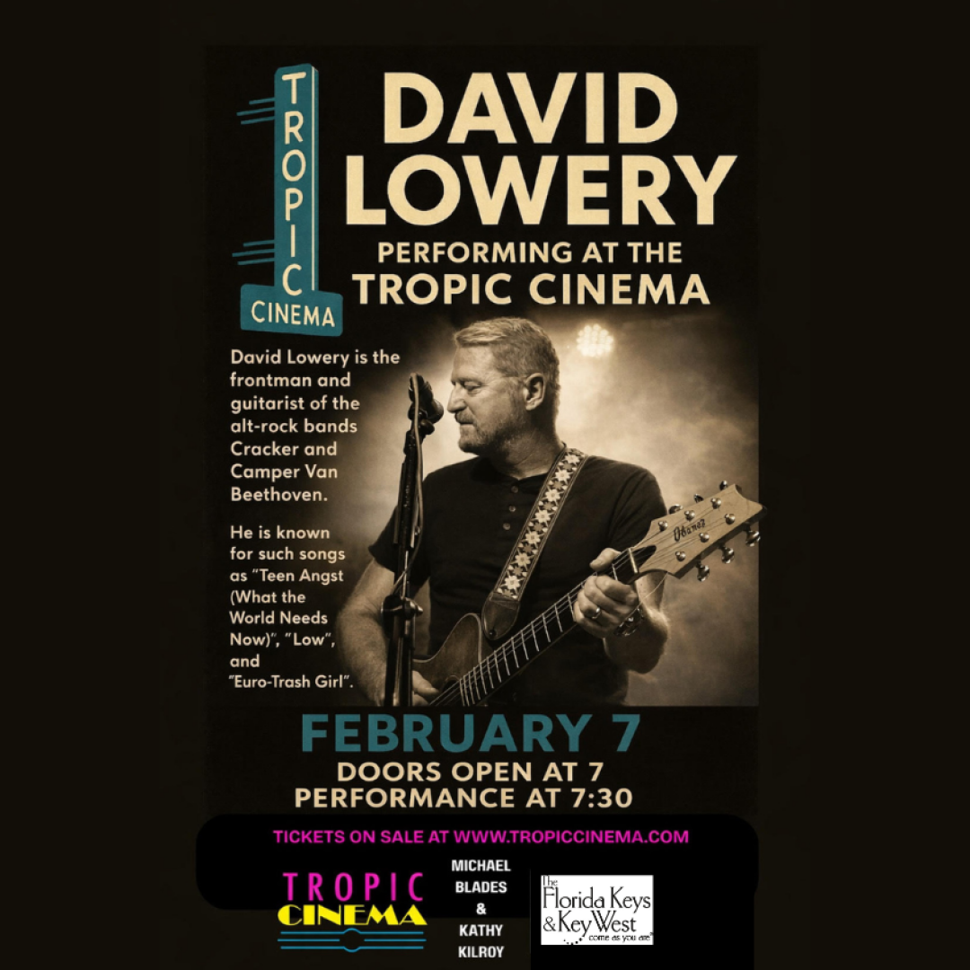 David Lowery Performing at the Tropic Cinema 