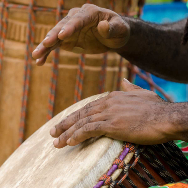 Drum Circle with Abasi Haneef
