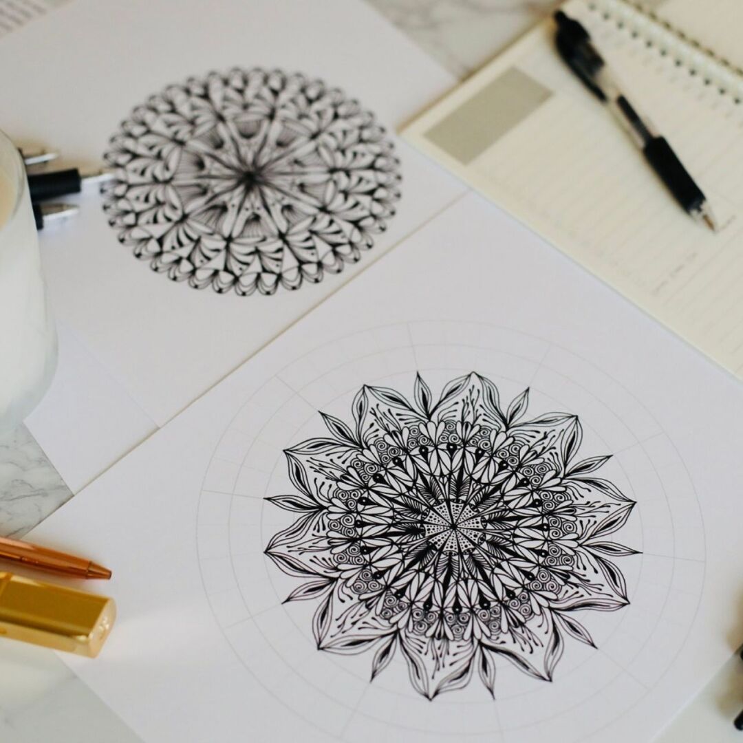 W-AW111 Meditative Drawing Event with Roberta Spain