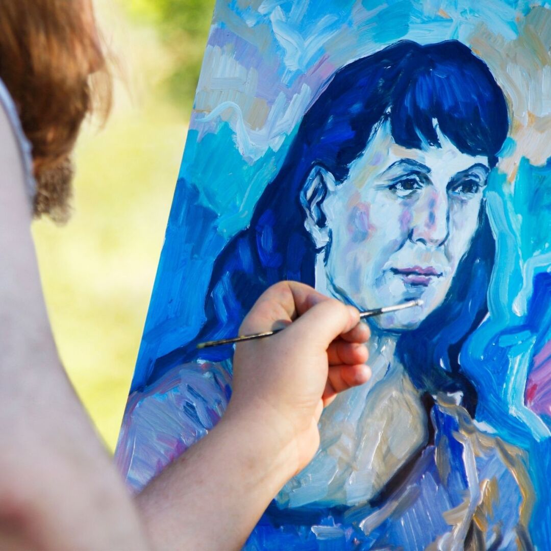 W-PT135 Wildly Colorful Portraits with Shawn Dell Joyce