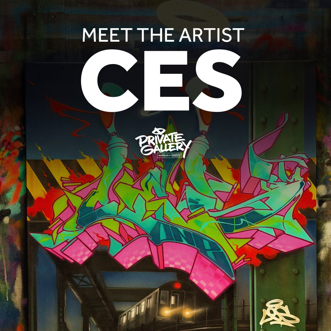 Collectors’ Night with Artist CES at Museum of Graffiti’s Private Gallery