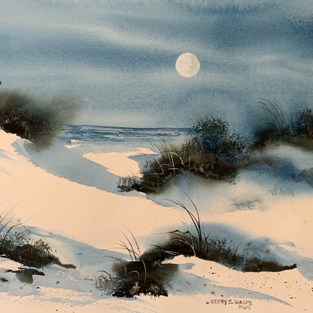 PT582 Intermediate Watercolor With Kerry Stratton Waltz