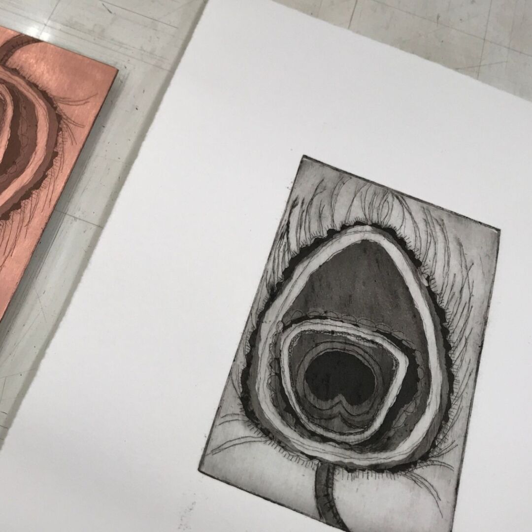 PR504 Beginner Intaglio Etching With Rebekah Lazaridis