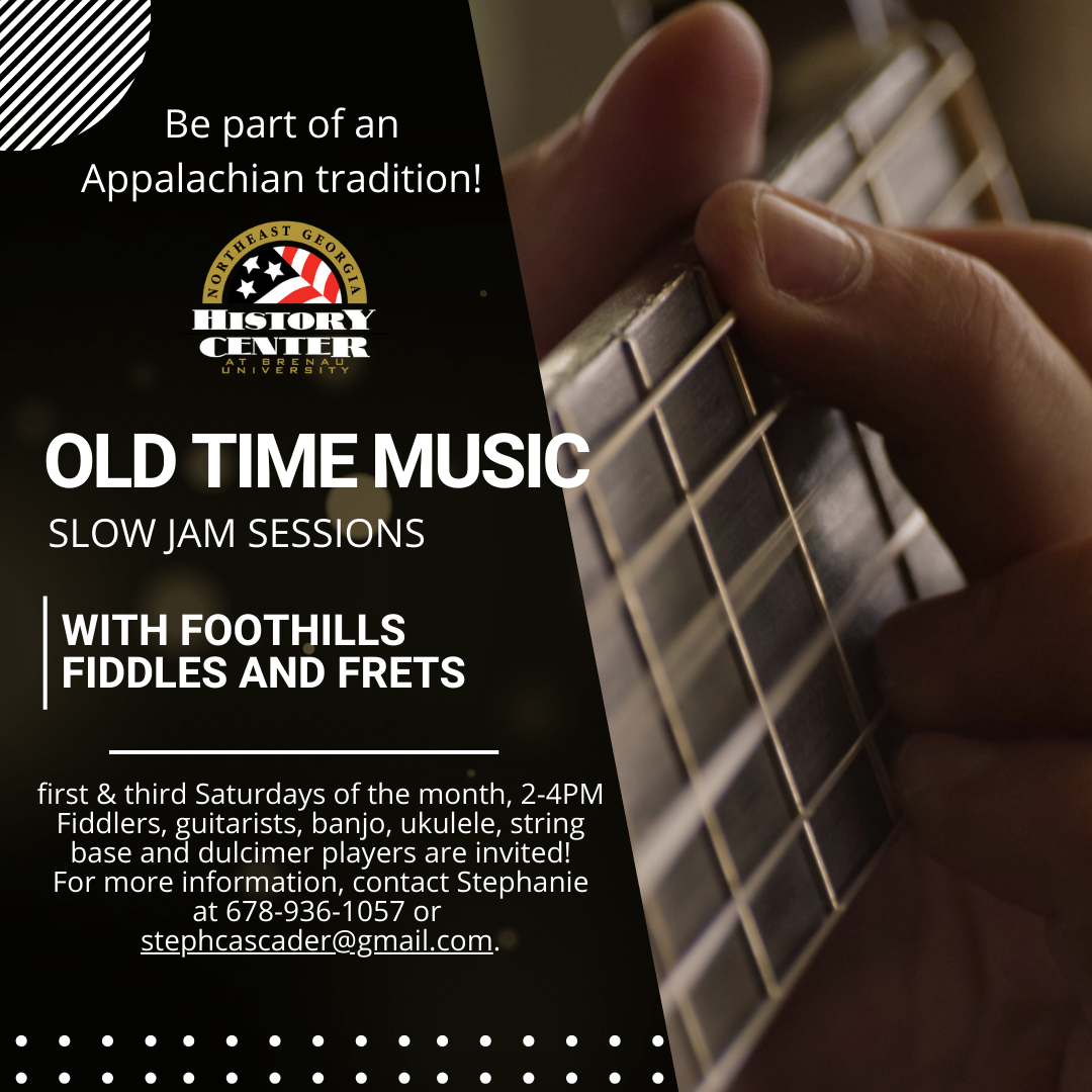 Old Time Music Slow Jam Sessions (with Foothills Fiddles & Frets)