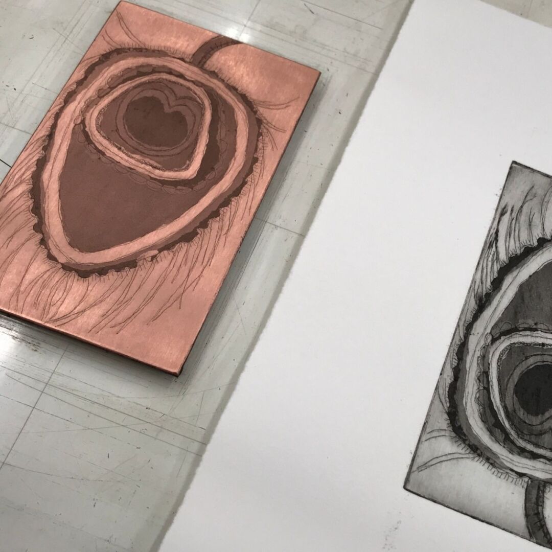 PR504 Beginner Intaglio Etching With Rebekah Lazaridis
