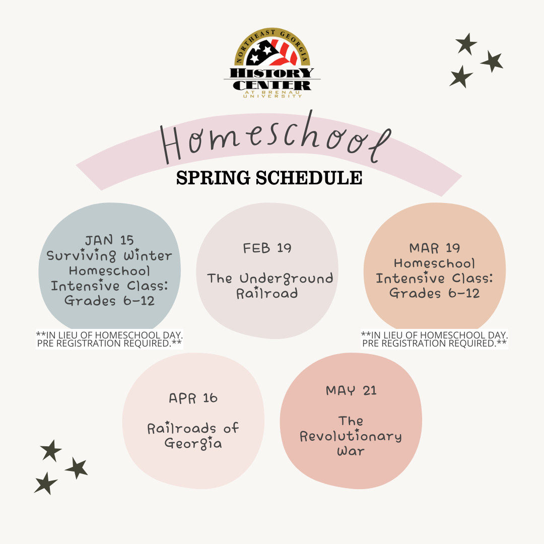 Spring Homeschool Day Schedule