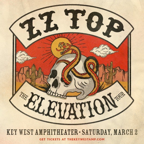 ZZ Top at Key West Theater 