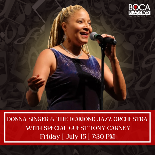 Donna Singer & The Diamond Jazz Orchestra with Special Guest Tony Carney