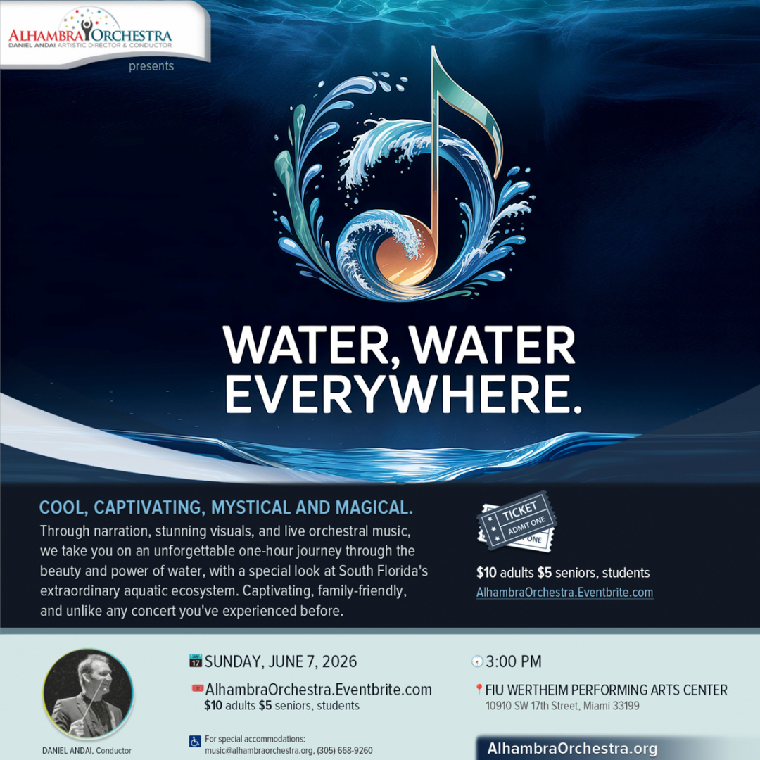 WATER, WATER EVERYWHERE: Not just a concert. It is an experience.