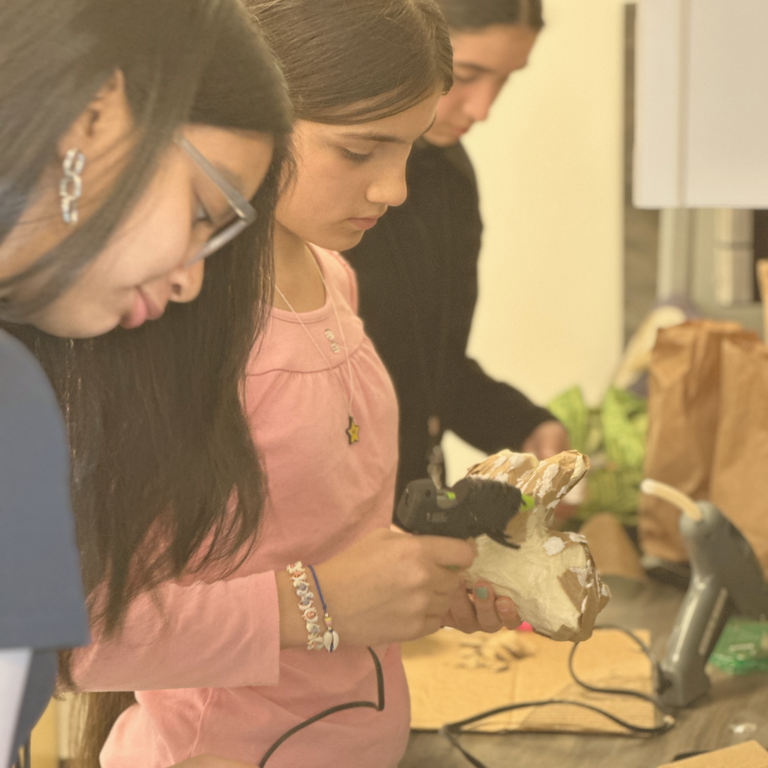 Teen Art Club - Embroidered Embers