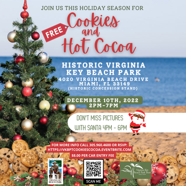 Holiday Cookies & Hot Cocoa at Historic Virginia Key Beach Park