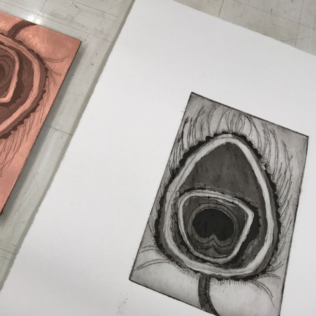 PR504 Beginner Intaglio Etching With Rebekah Lazaridis
