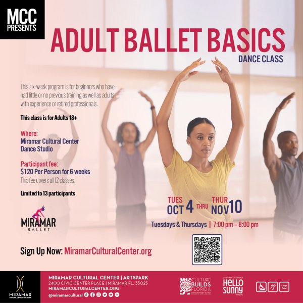 Adult Ballet Basics Dance Class