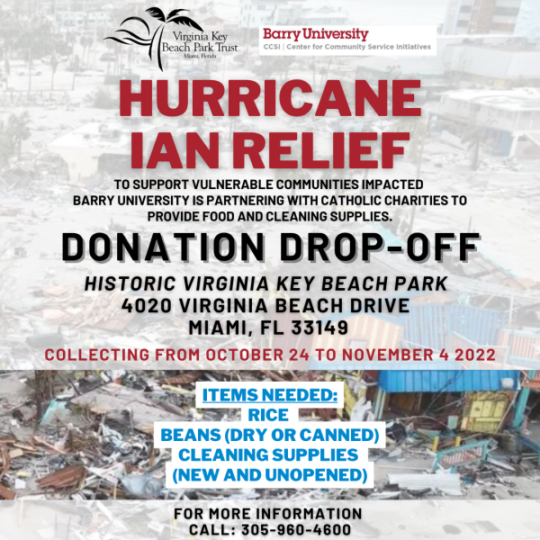 Hurricane Ian Relief Drive