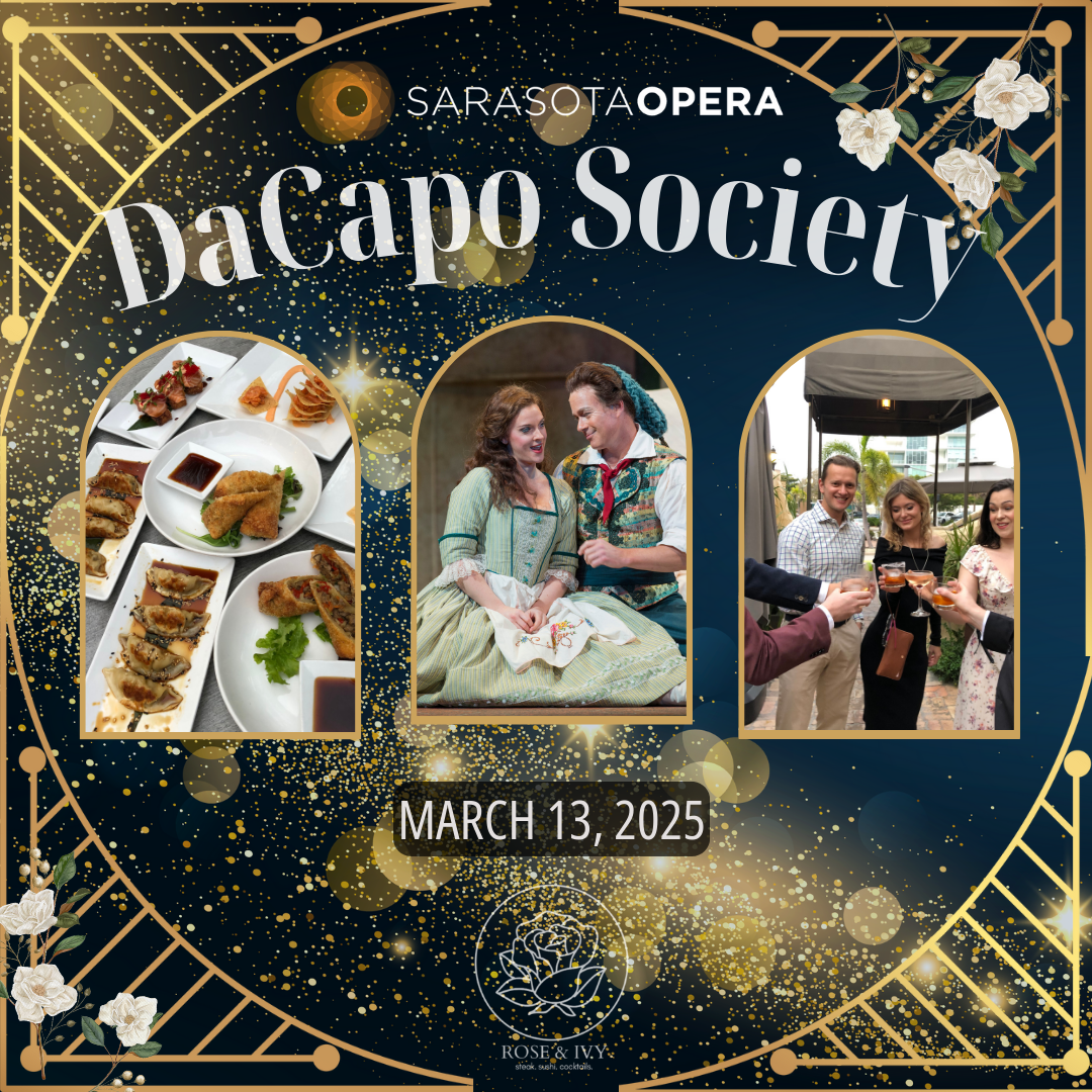 DaCapo Society Reception: Mozart’s The Marriage of Figaro at Rose & Ivy