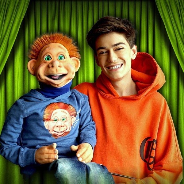 TikTok Stars Nikolas Bushi & Chris The Puppet King 