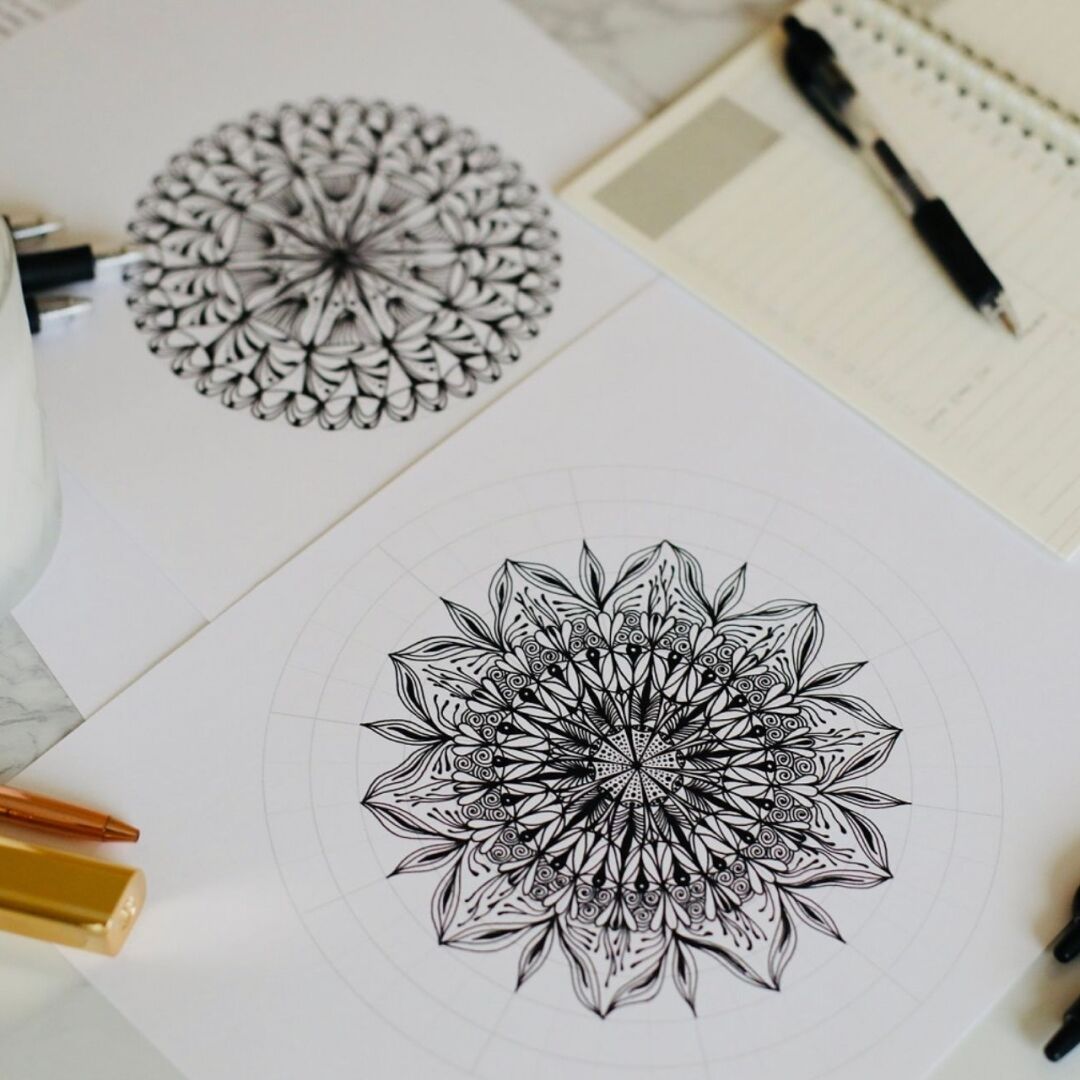 W-AW111 Meditative Drawing Event with Roberta Spain