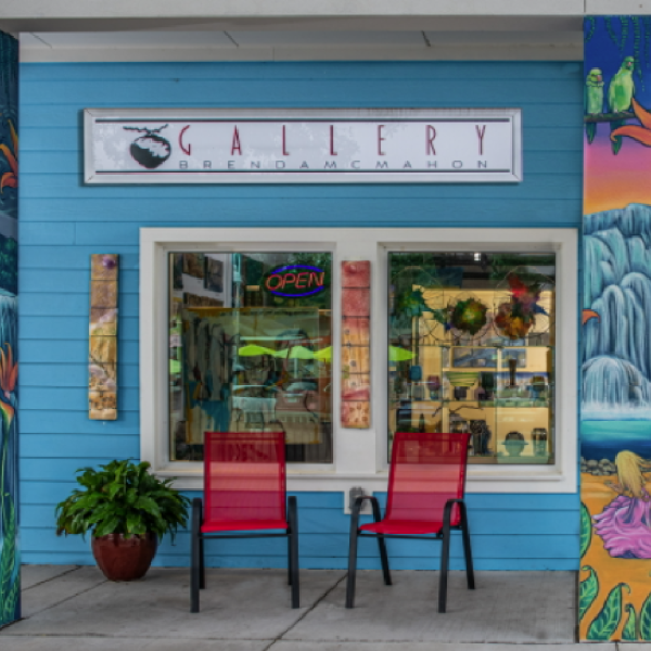 Gulfport's First Friday Art Walk at Brenda McMahon Gallery
