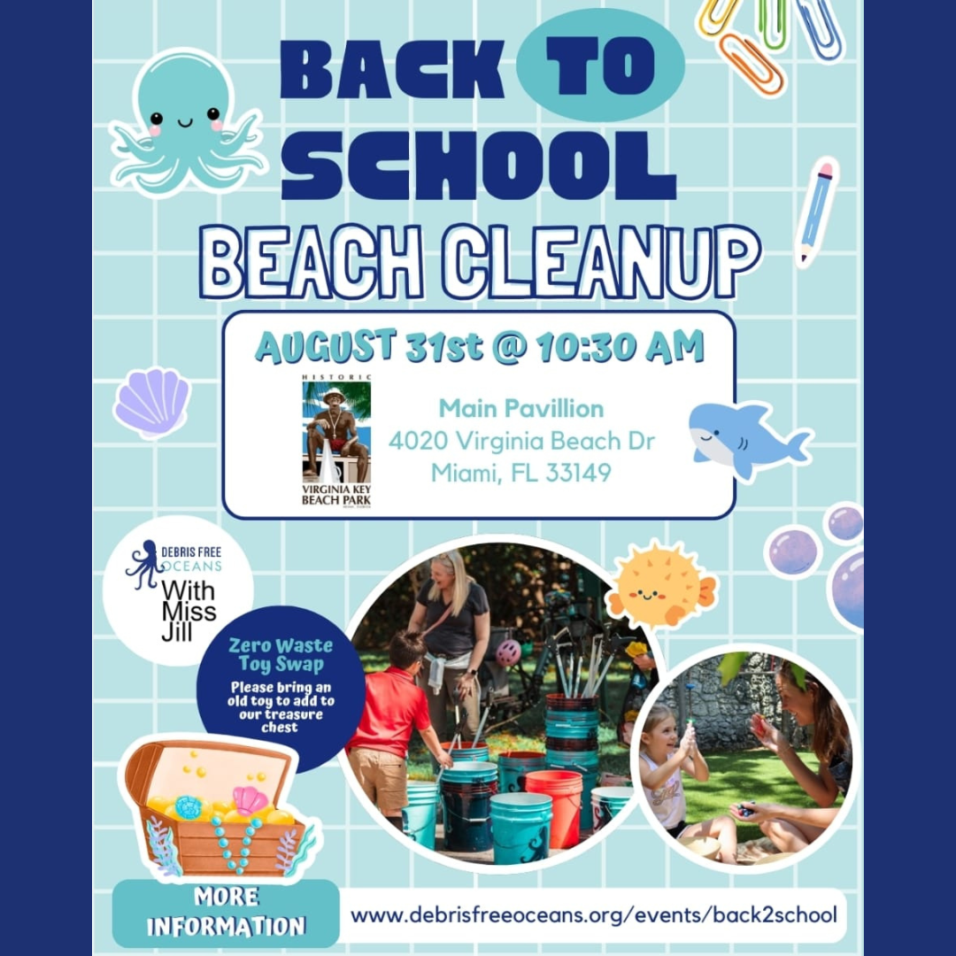 Back to School Beach Cleanup