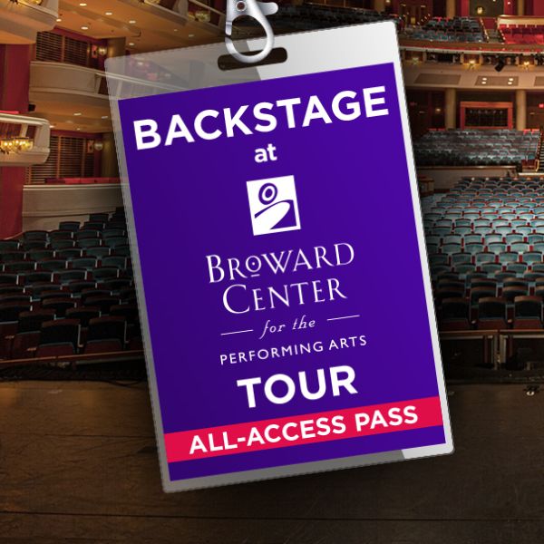 Backstage at Broward Center Tours