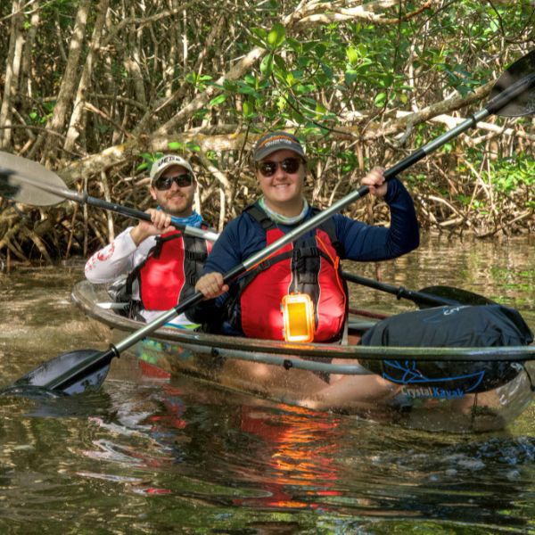 Clear Kayak Adventure at Deering Estate