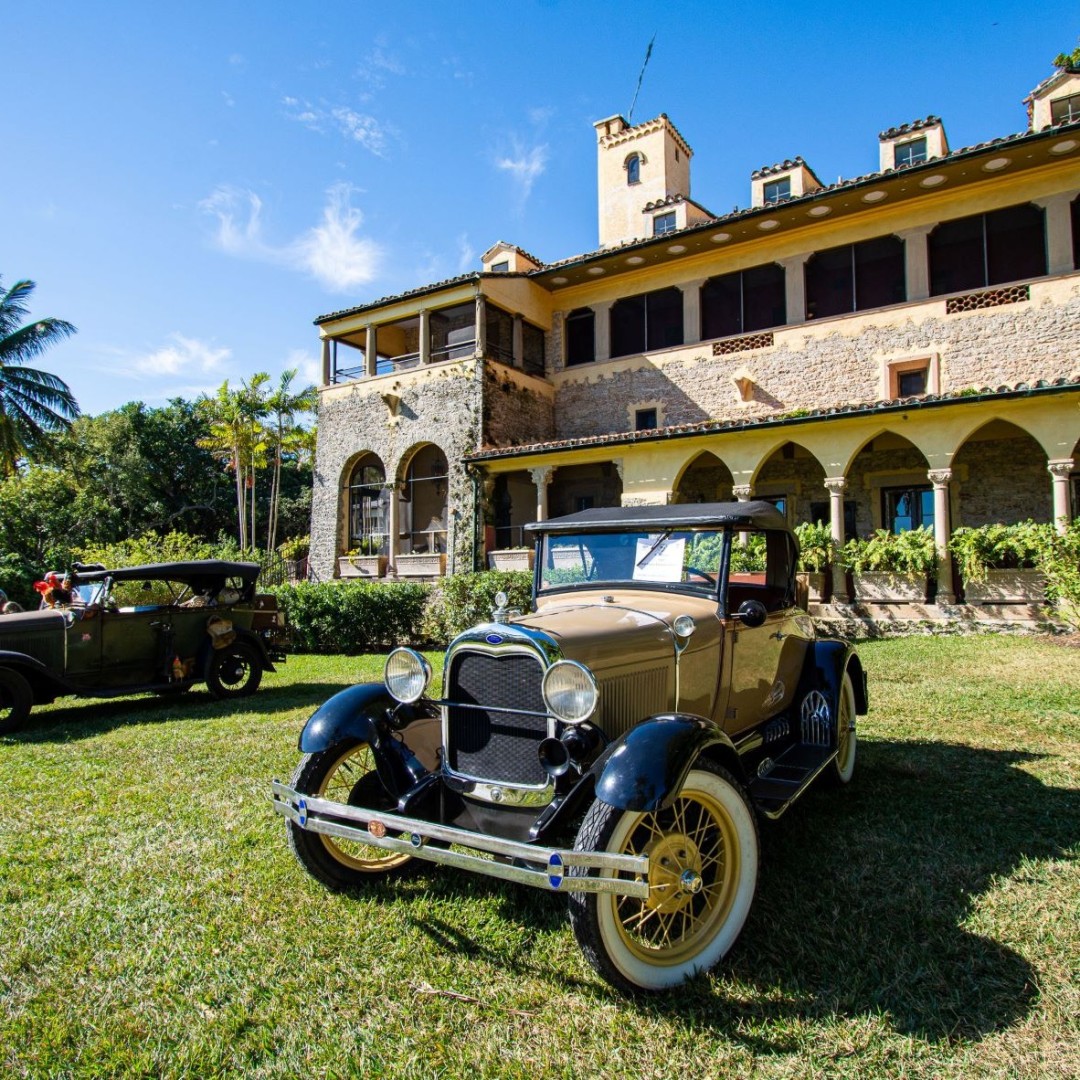 13th Annual Vintage Auto Show at Deering Estate